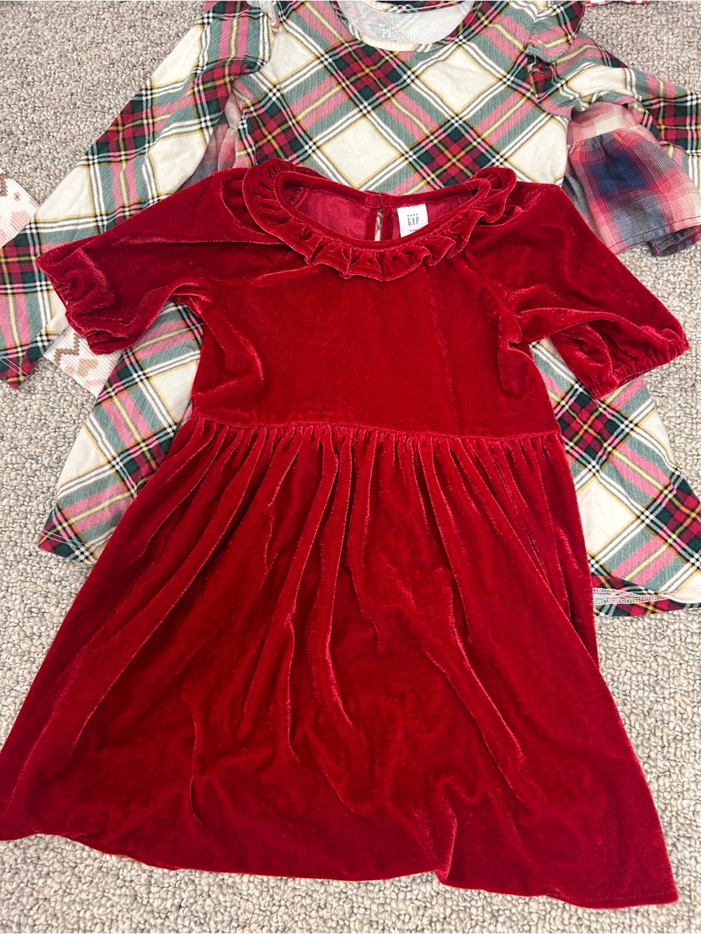7 Piece Toddler Girl Size 4T Holiday Dress Bundle - Picture 7 of 8